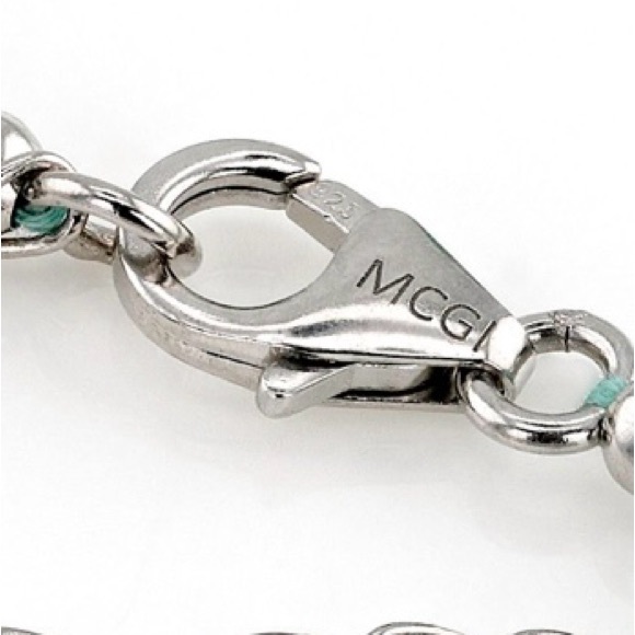 NWT JTV SW 8x5mm Rondelle Kingman Turquoise Sterling Silver Bead Necklace 18in - Picture 5 of 6